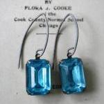 Aqua Jewel Earrings